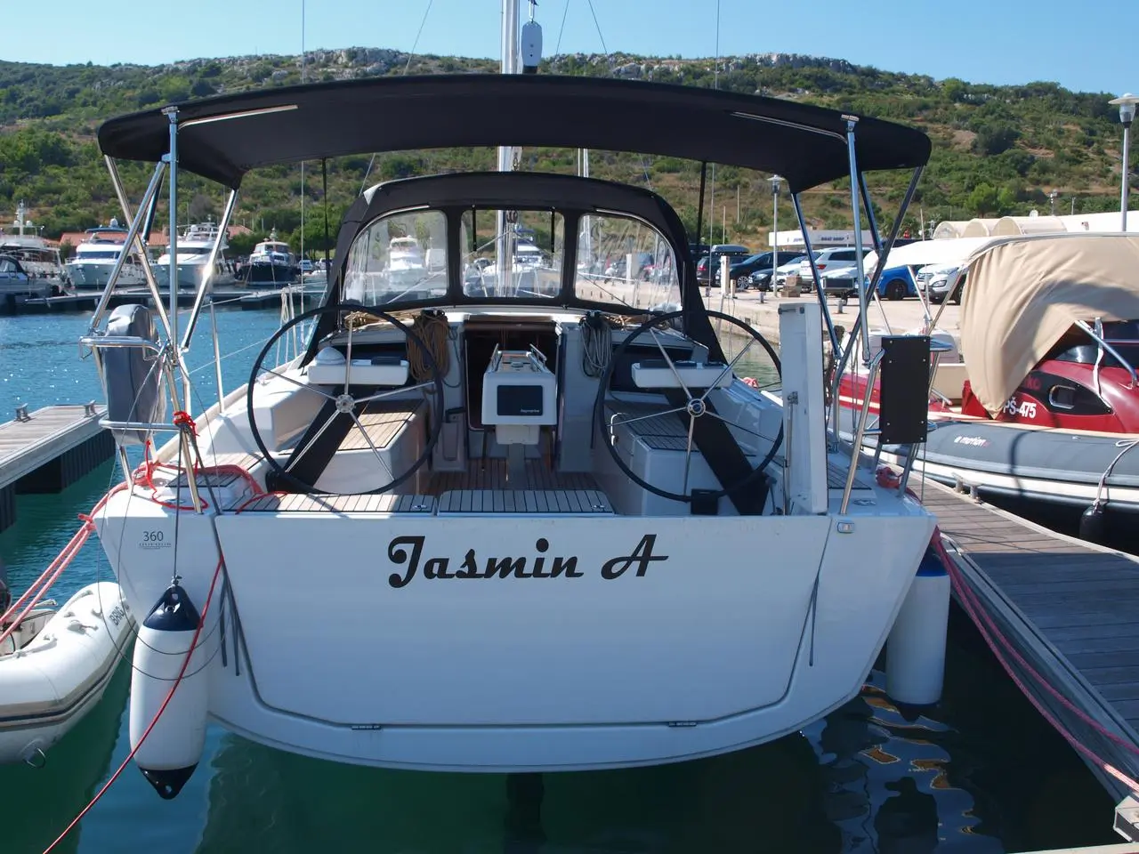 Dufour 360 GL-Segelyacht Jasmin A in Kroatien