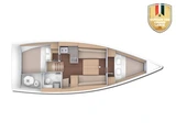 Dufour 360 GL-Segelyacht Layla in Kroatien