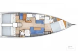 Sun Odyssey 410 - 3 cab.-Segelyacht Locean in Griechenland 