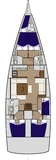 Dufour 56 Exclusive - 5 + 1 cab.-Segelyacht Barmaley in Kroatien