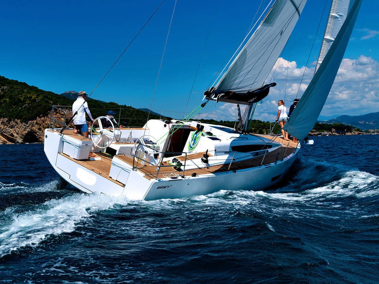 Elan E5-Segelyacht Lina in Kroatien