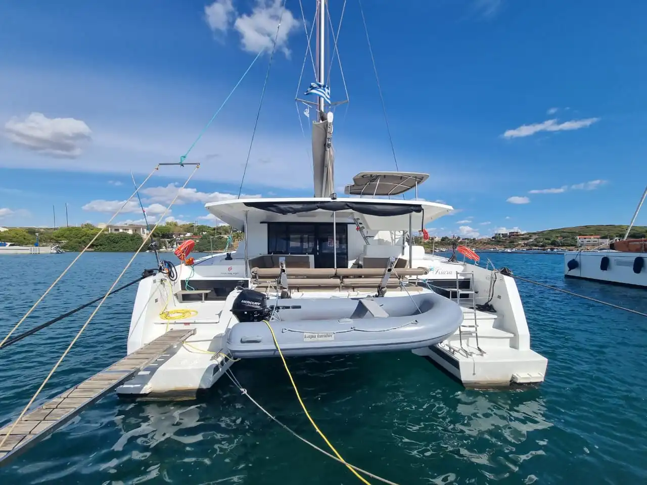 Fountaine Pajot Astrea 42 - 4 + 2 cab.-Katamaran Princess Kiara in Griechenland 