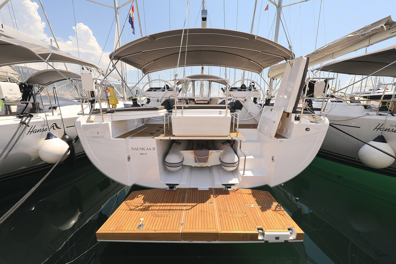 Hanse 588 - 4 + 1 cab.-Segelyacht Nausicaa II in Kroatien