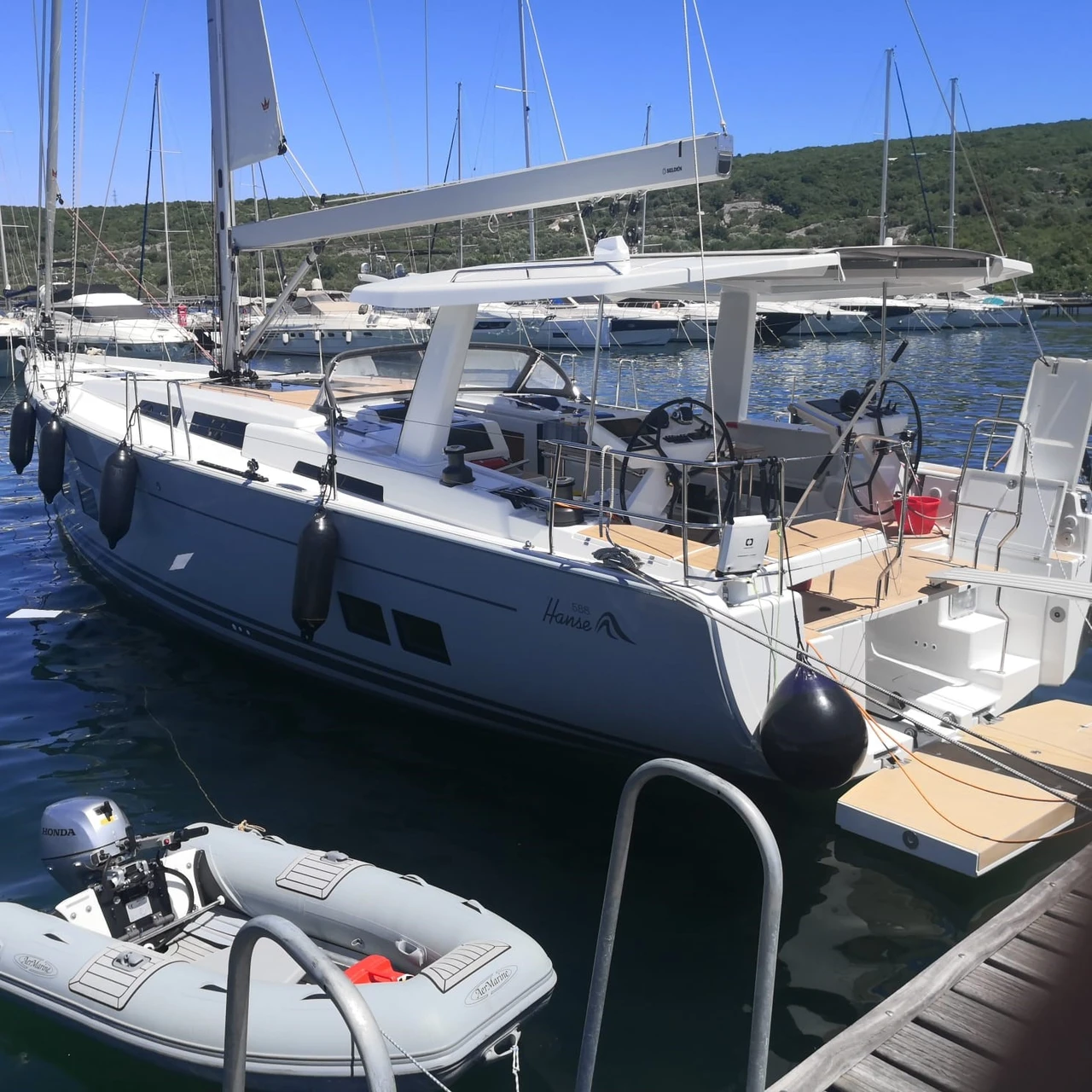 Hanse 588 - 3 + 1 cab.-Segelyacht FitzRoy in Kroatien