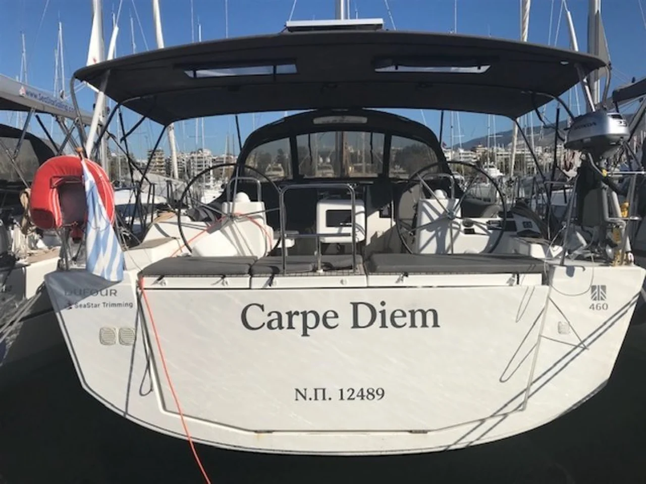 Dufour 460 GL-Segelyacht Carpe Diem in Griechenland 