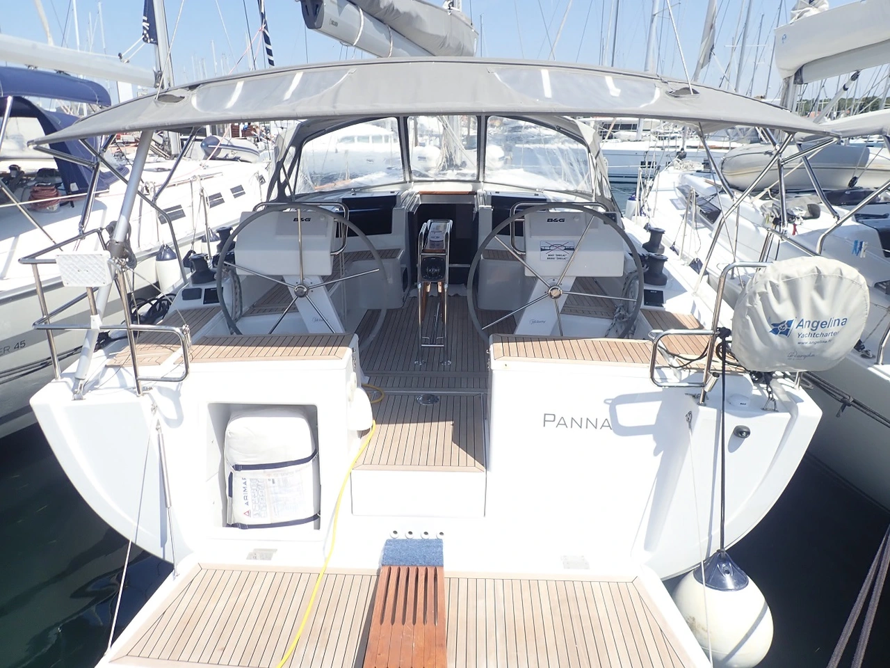 Hanse 455-Segelyacht Panna in Kroatien