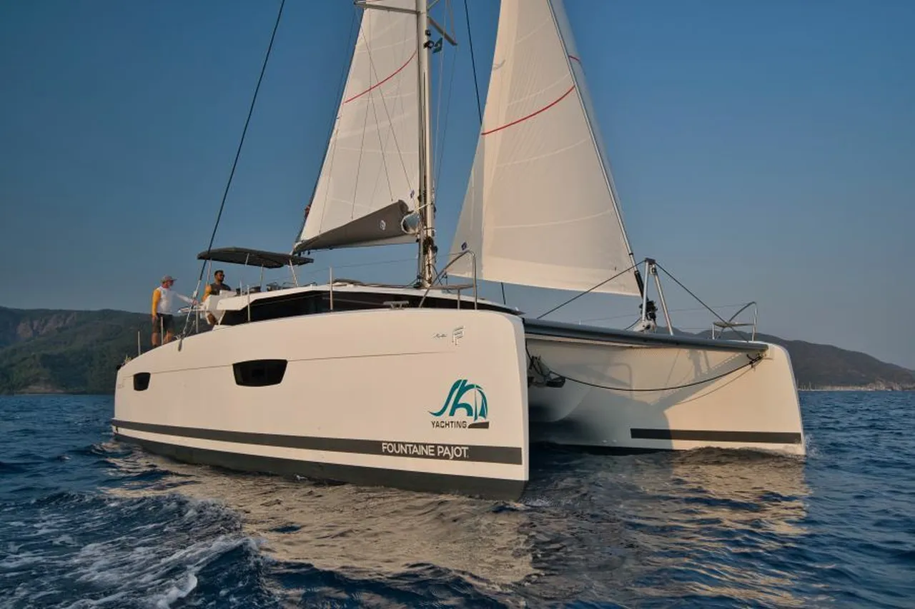 Fountaine Pajot Saona 47 Quintet - 5 + 1 cab.-Katamaran Sky Ada ll in Türkei