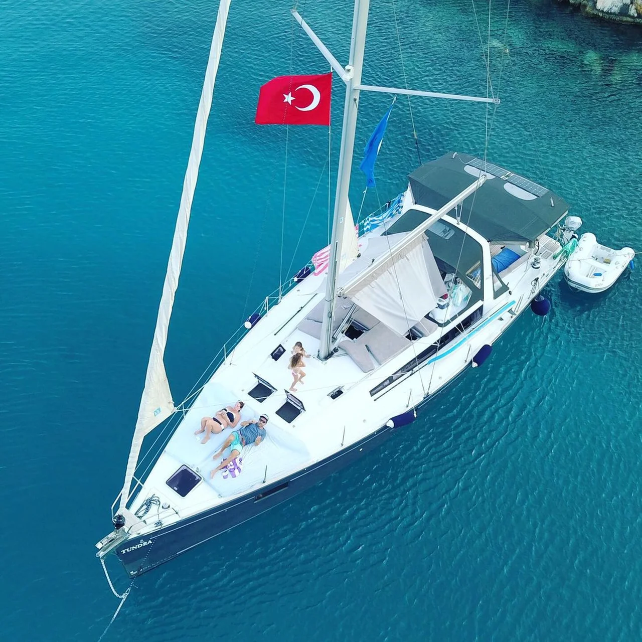 Oceanis 48 - 3 cab.-Segelyacht Tundra in Türkei