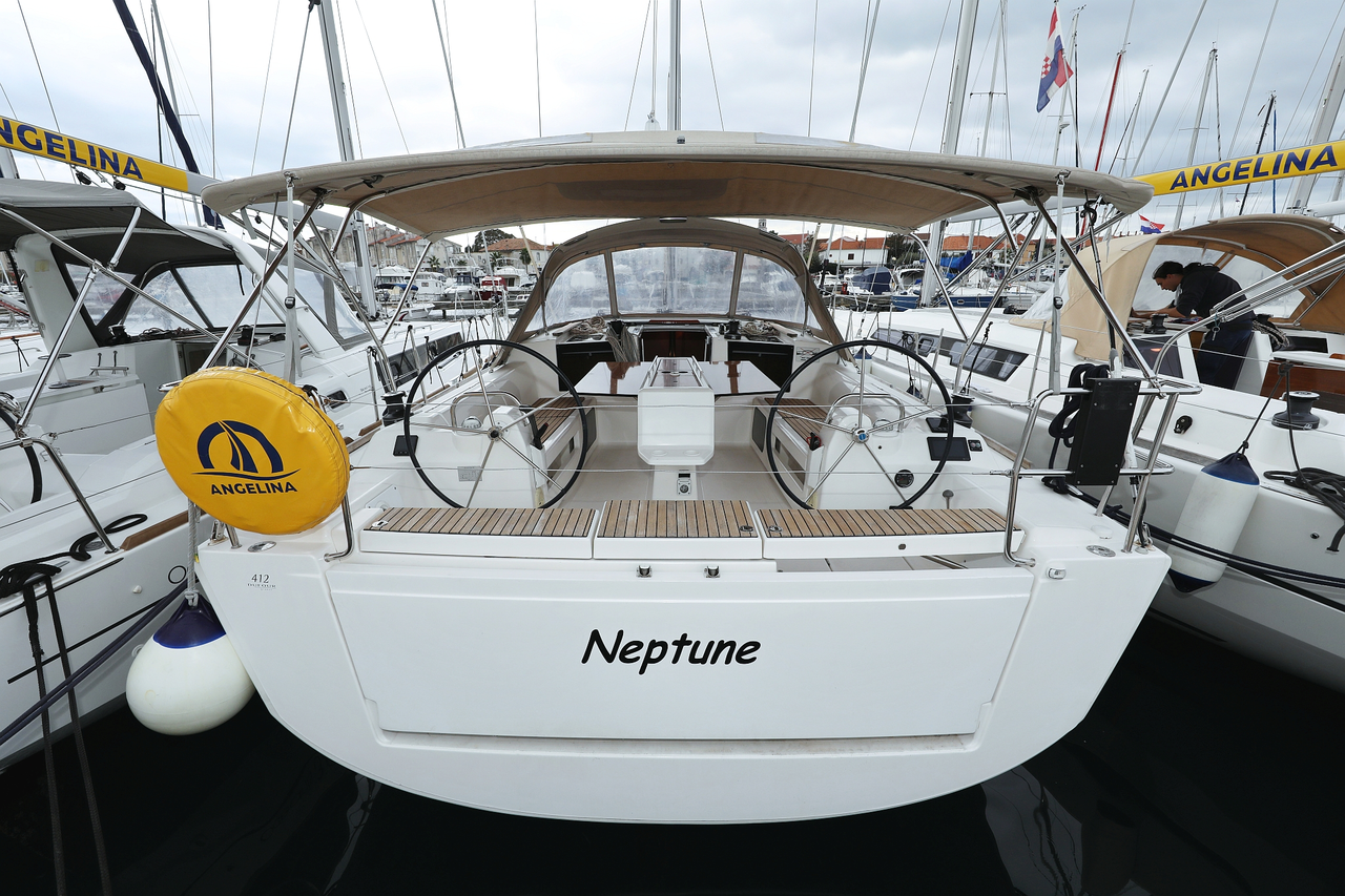 Dufour 412 GL-Segelyacht Neptune in Kroatien