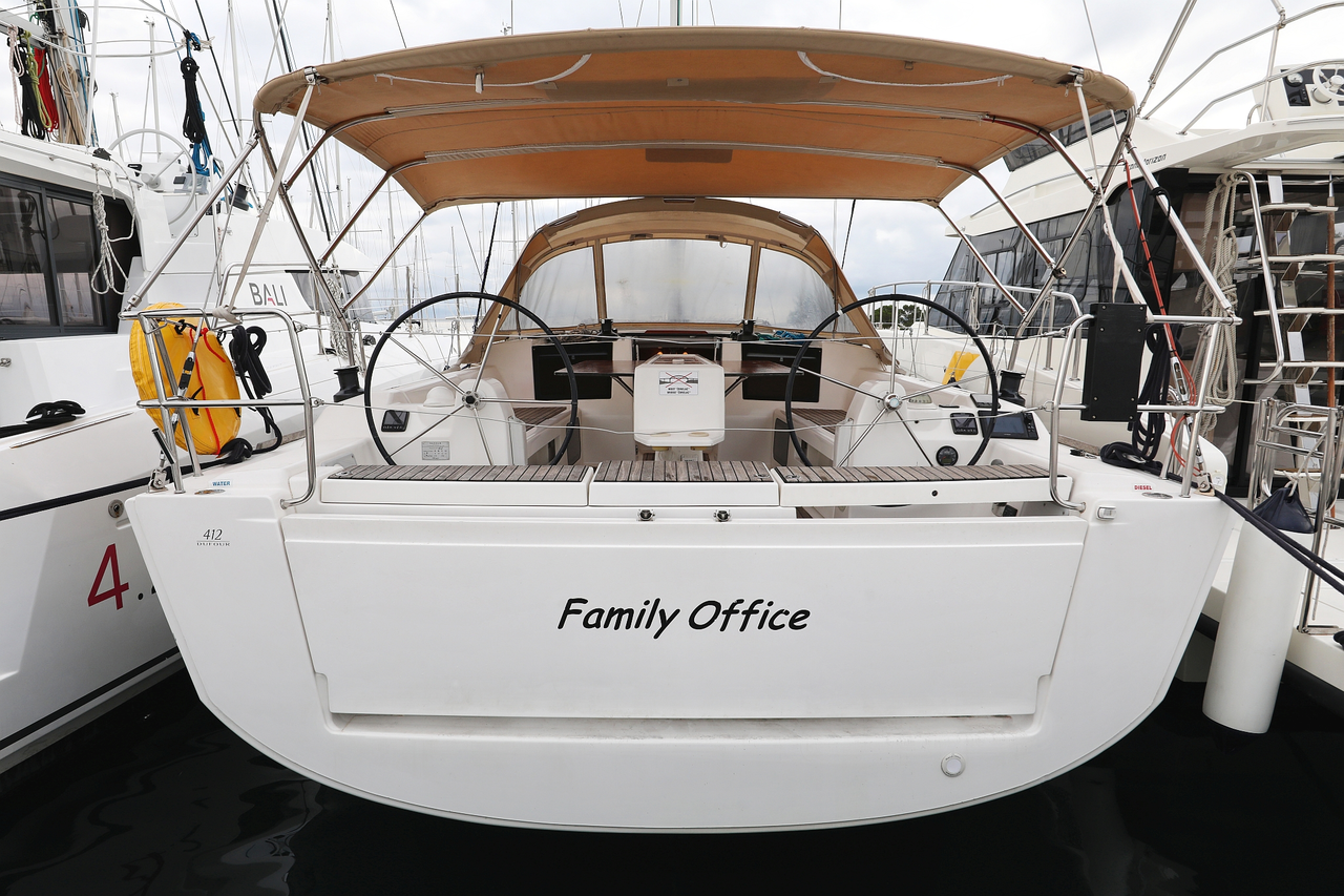 Dufour 412 GL-Segelyacht Family Office in Kroatien