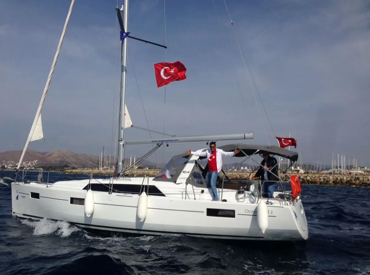 Oceanis 41.1-Segelyacht Dragut S in Türkei