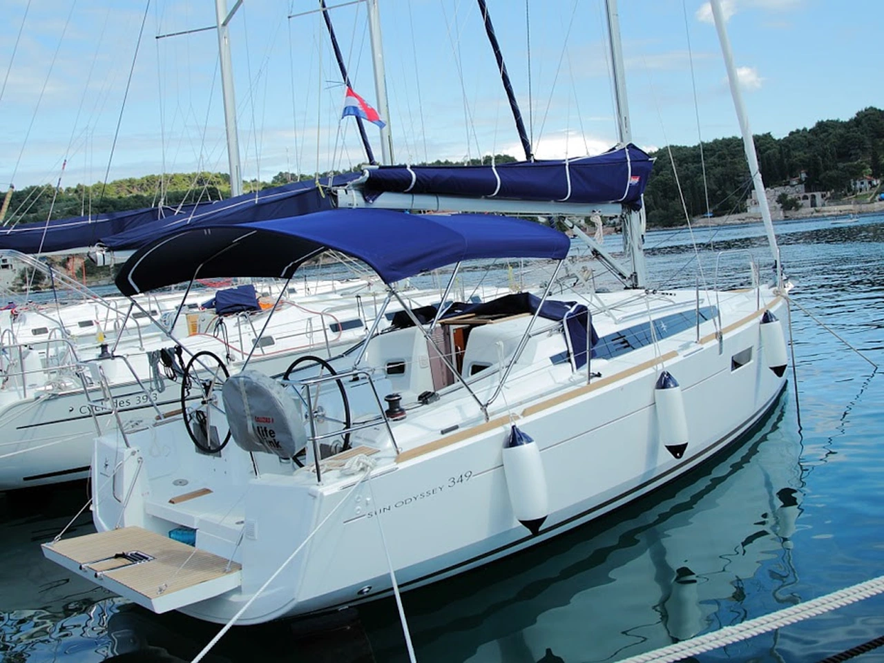 Sun Odyssey 349-Segelyacht Siberia in Kroatien