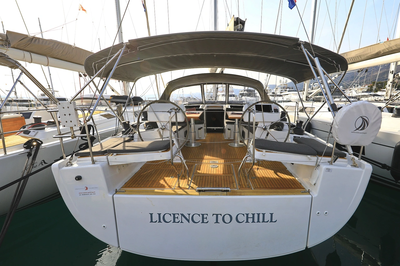 Hanse 508 - 5 + 1 cab.-Segelyacht Licence to Chill in Kroatien