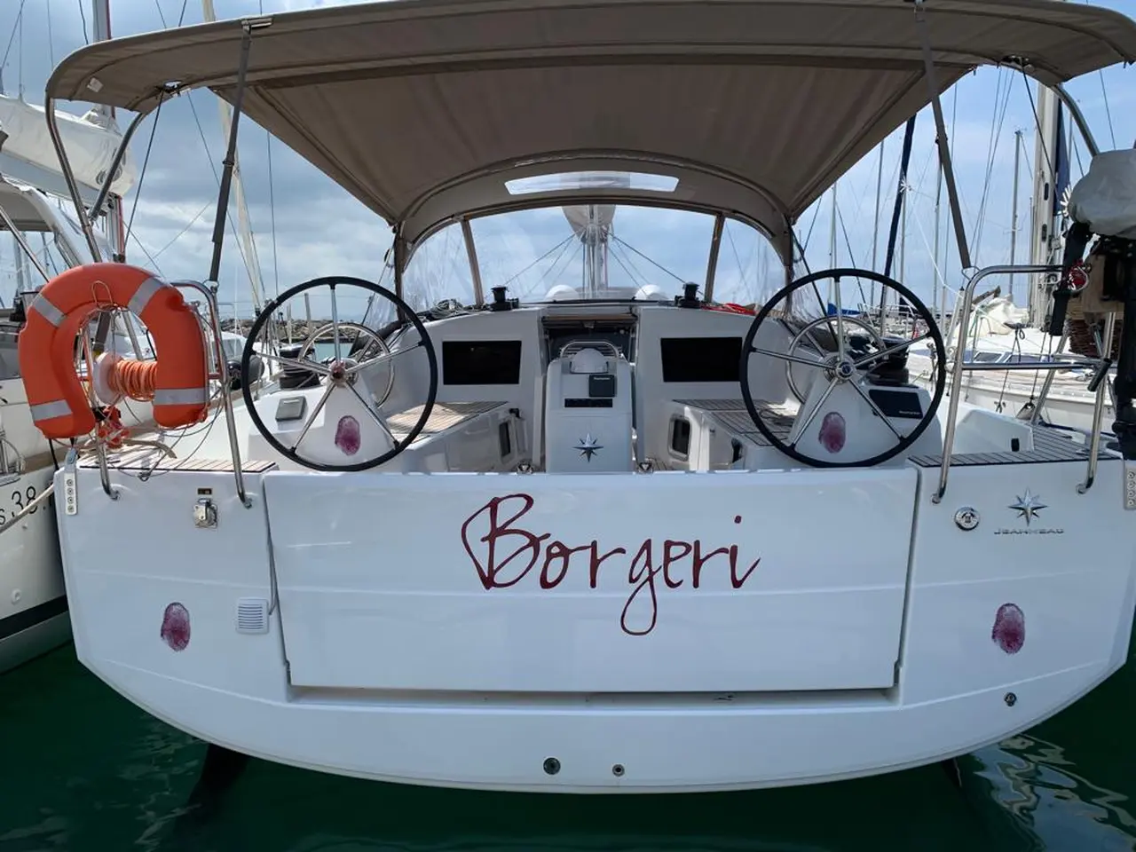 Sun Odyssey 410 - 3 cab.-Segelyacht Borgeri in Italien