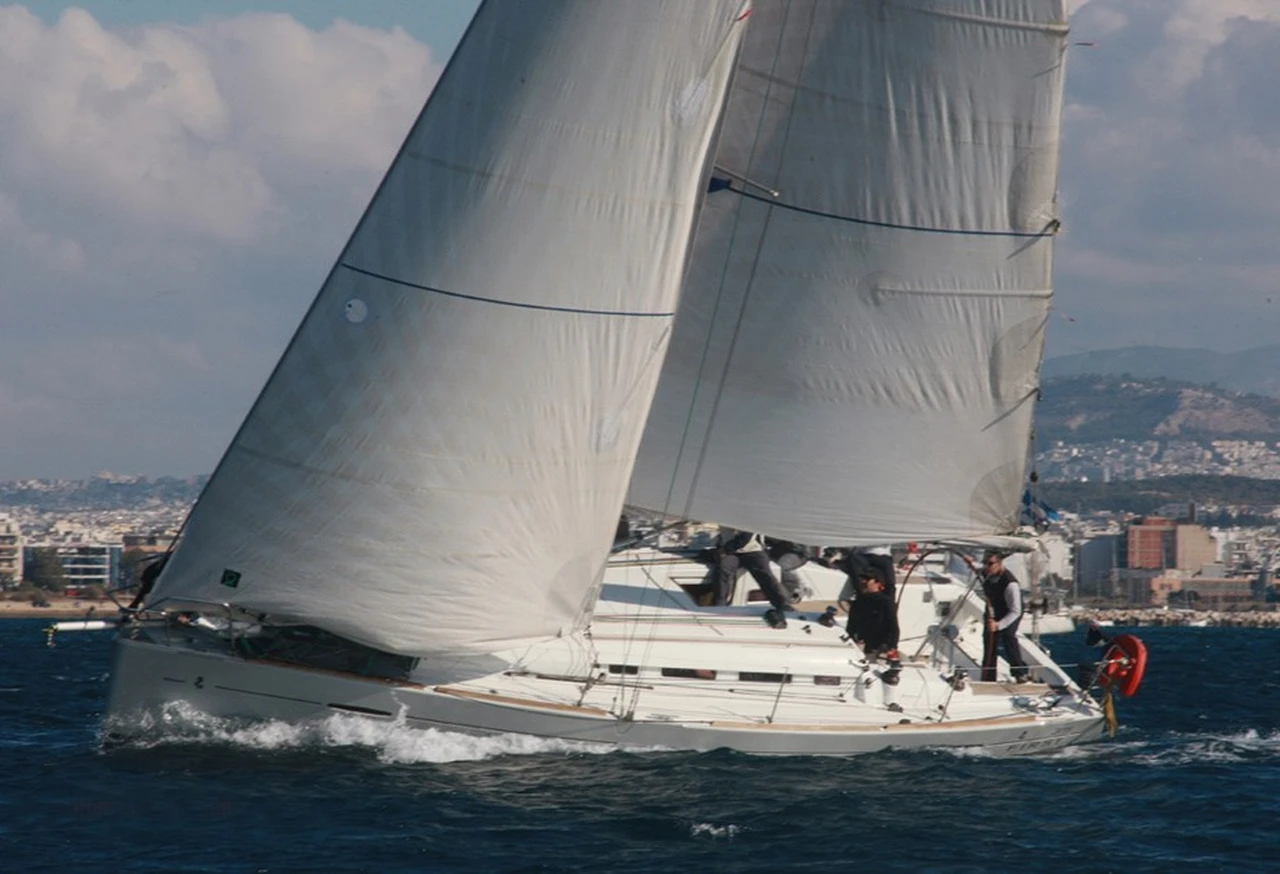 First 35-Segelyacht Musuko in Griechenland 