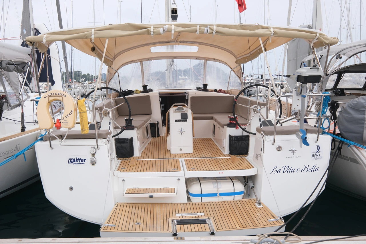 Sun Odyssey 490 - 3 cab.-Segelyacht La Vita e Bella in Türkei