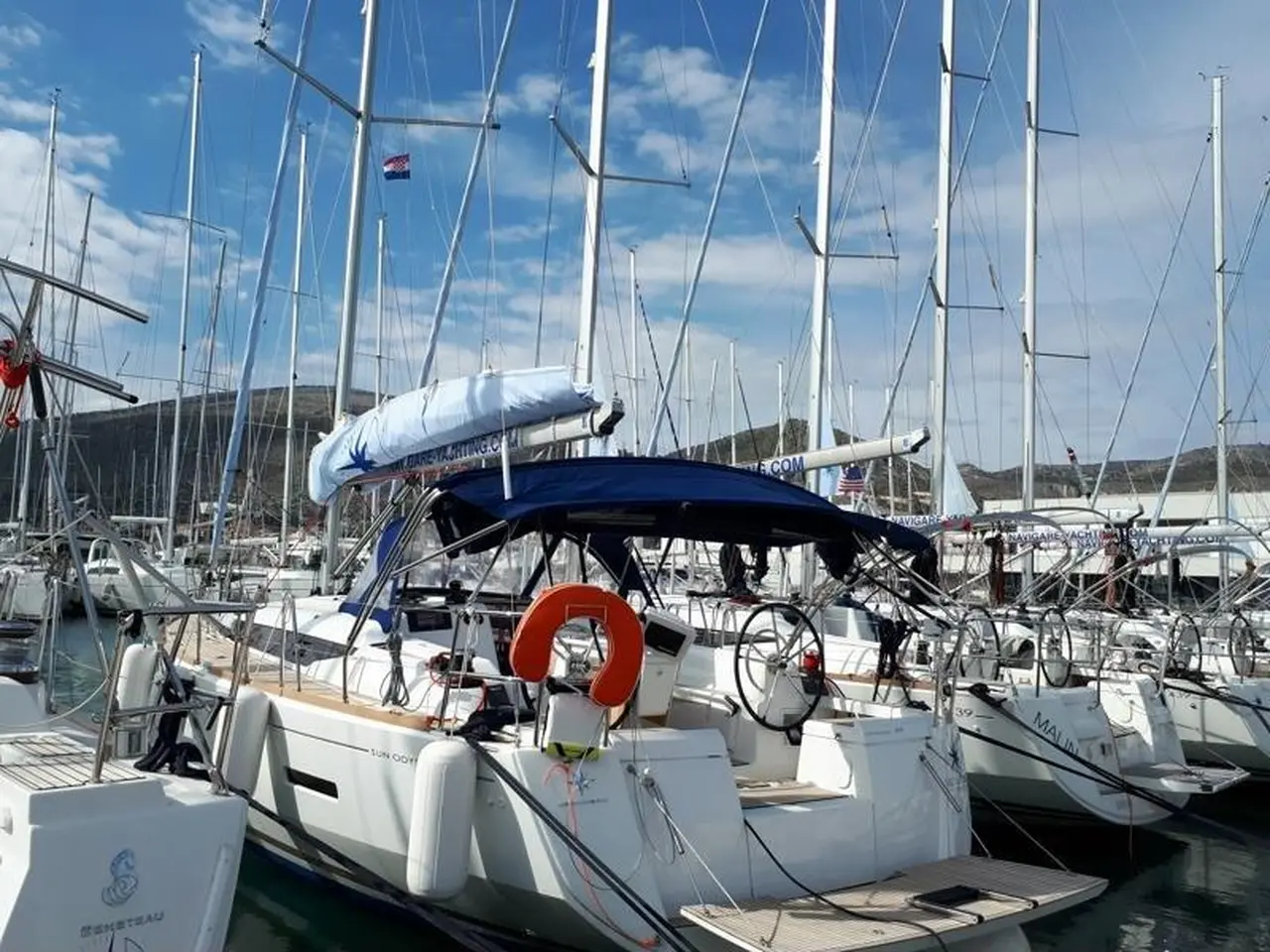 Sun Odyssey 419-Segelyacht Tumbleweed in Griechenland 