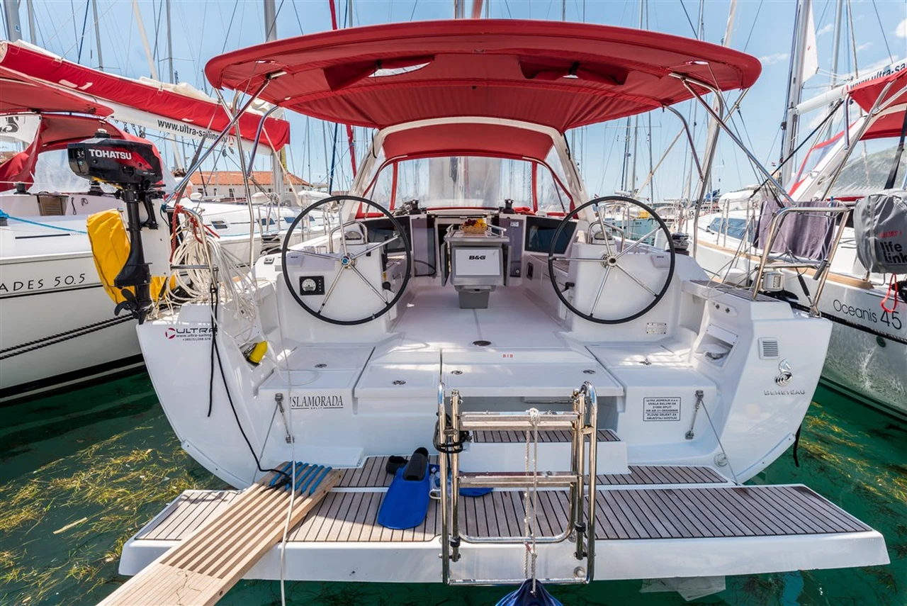 Oceanis 41-Segelyacht Islamorada in Kroatien