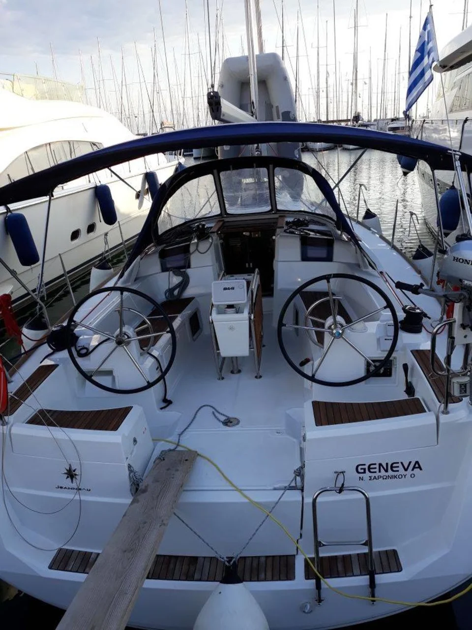 Sun Odyssey 389-Segelyacht Geneva in Griechenland 