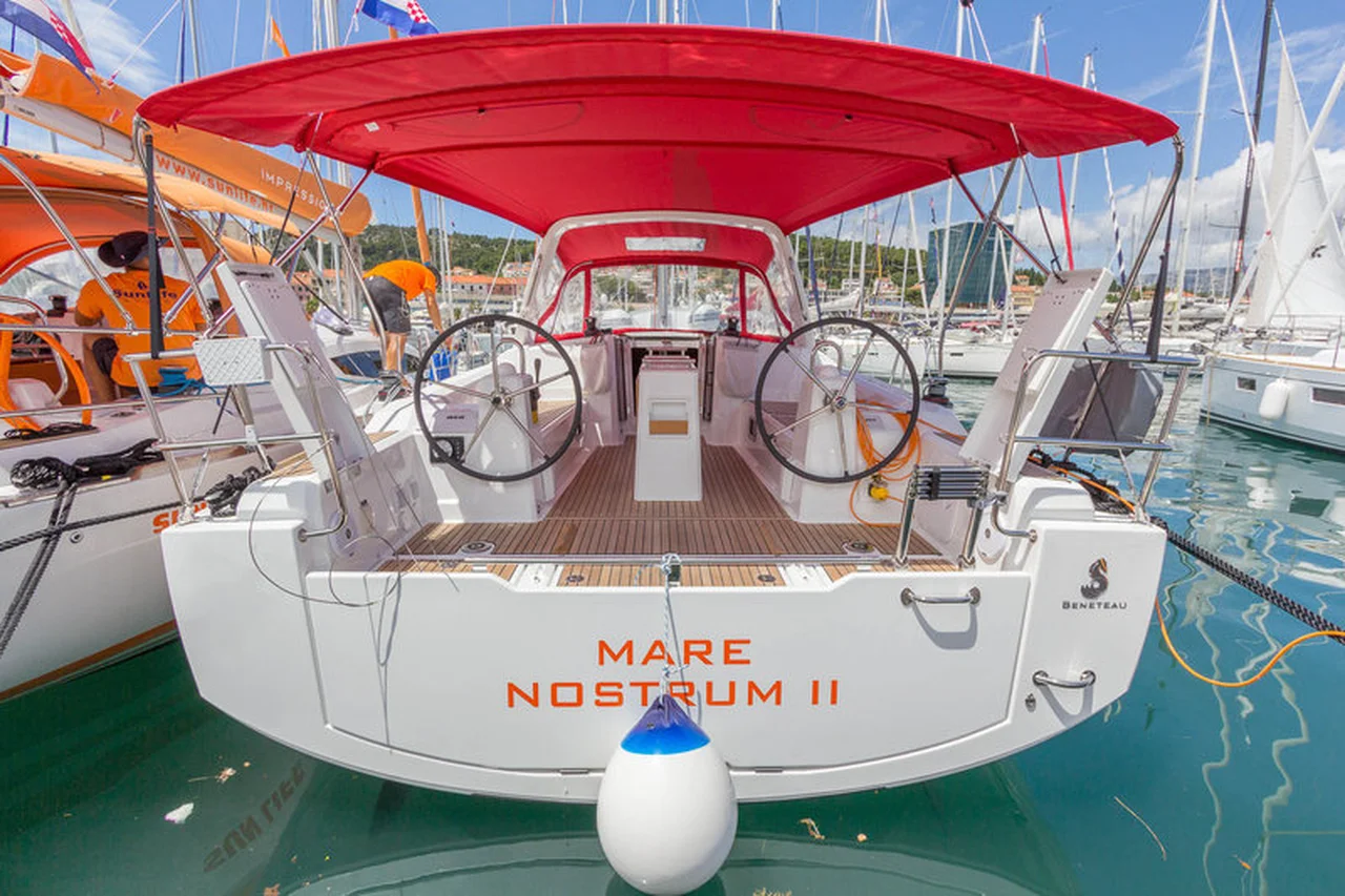 Oceanis 38.1-Segelyacht Mare Nostrum II in Kroatien