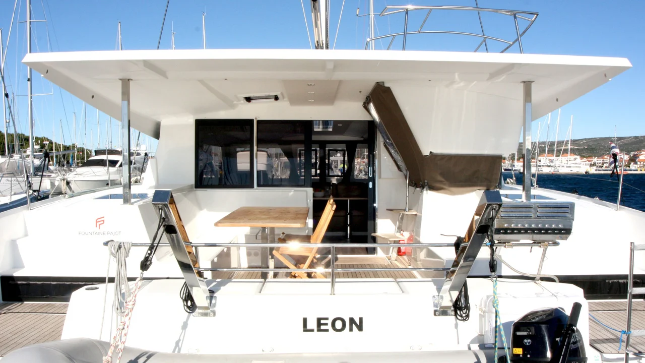 Fountaine Pajot Lucia 40-Katamaran Leon in Kroatien