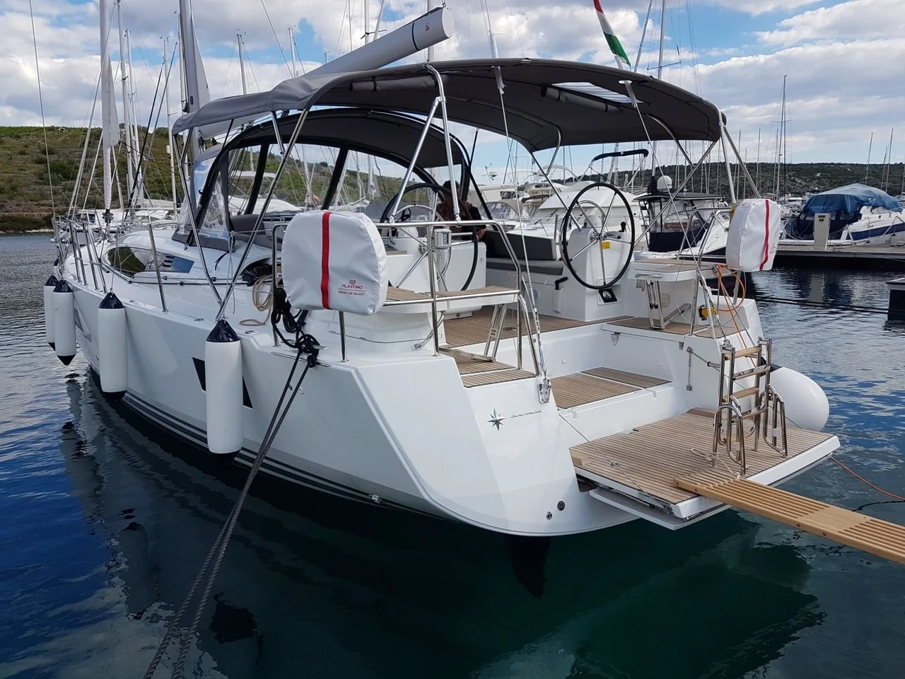 Jeanneau 54 - 4 + 1 cab.-Segelyacht Blue Dream in Kroatien