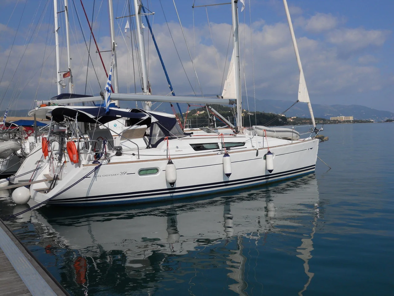 Sun Odyssey 39i-Segelyacht Nomad in Griechenland 