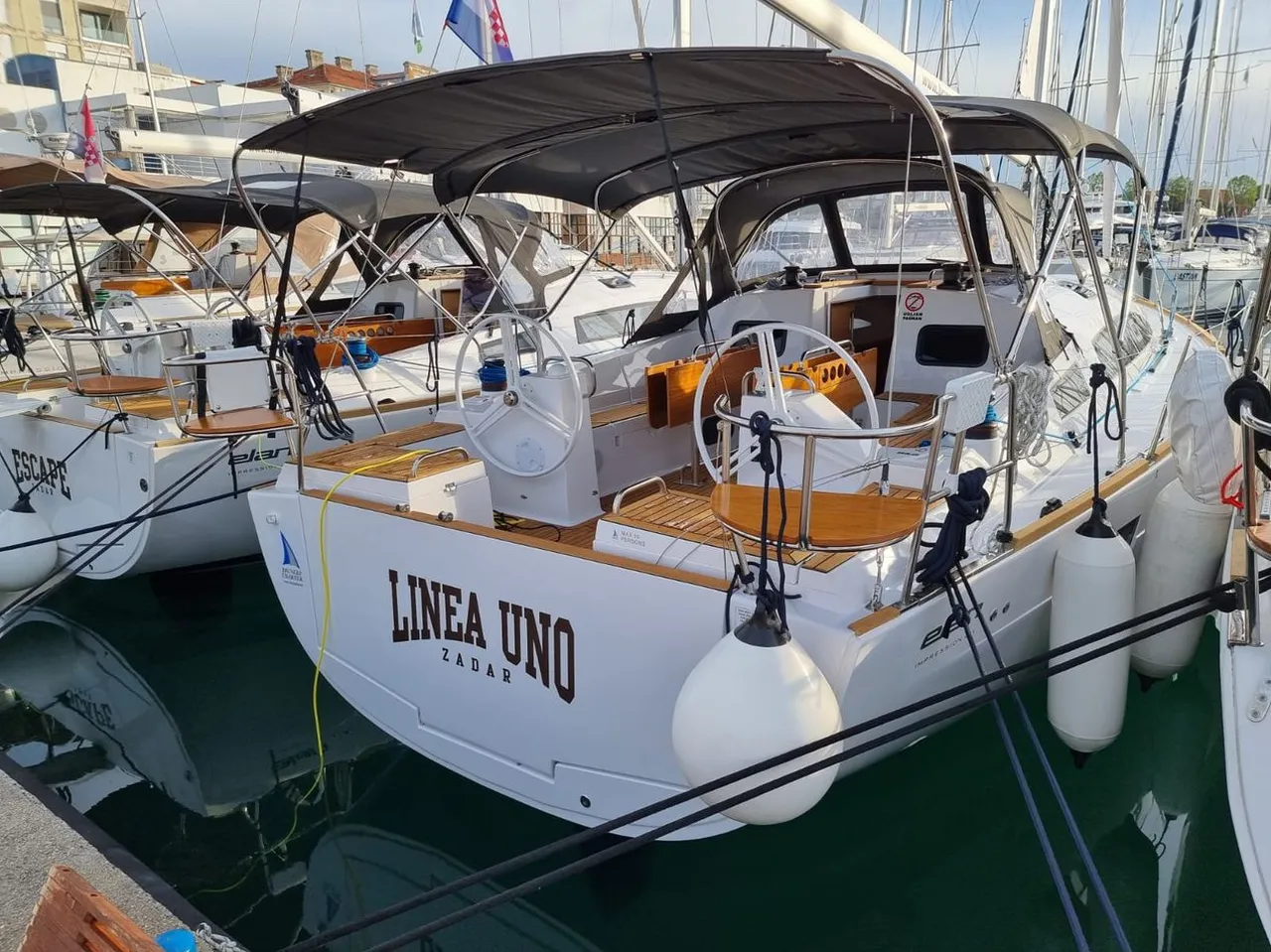 Elan Impression 45.1-Segelyacht Linea Uno in Kroatien