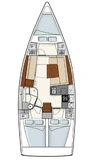 Segelyacht Hanse 385 Zarja 2