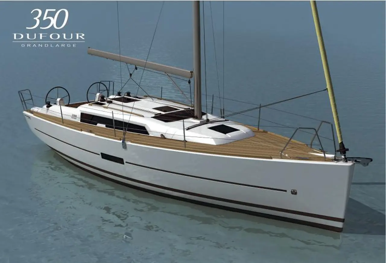 Dufour 350 GL-Segelyacht Alcyone in Griechenland 