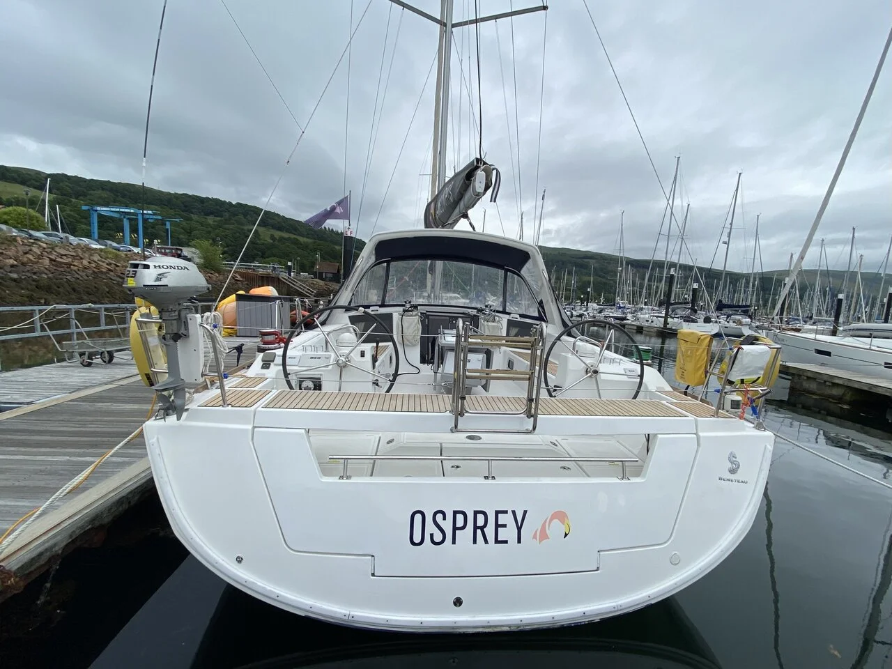 Oceanis 45 - 4 cab.-Segelyacht Osprey in Großbritannien