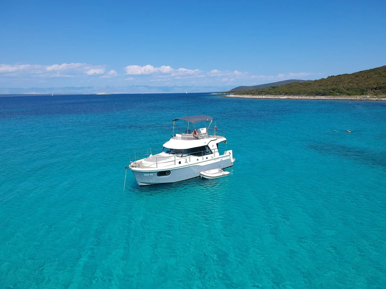 Swift Trawler 30-Motorboot Oasiss in Kroatien