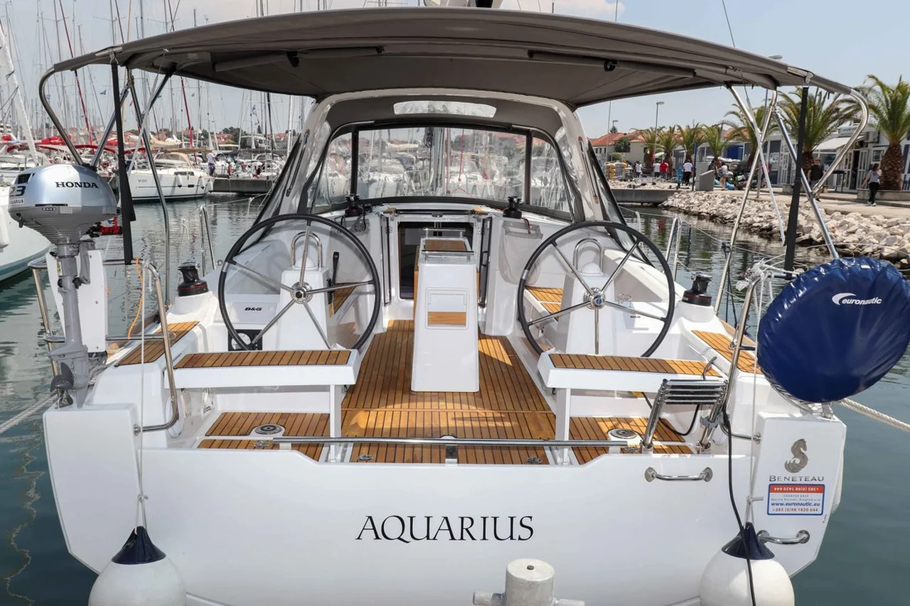 Oceanis 35.1-Segelyacht Aquarius in Kroatien