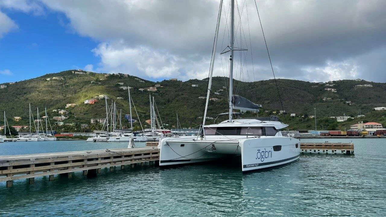 Fountaine Pajot Elba 45 - 5 cab.-Katamaran Ogibni in Britische Jungferninseln (BVI)