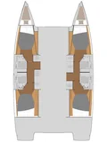 Fountaine Pajot Astrea 42 - 4 + 2 cab.-Katamaran Imagine in Kroatien