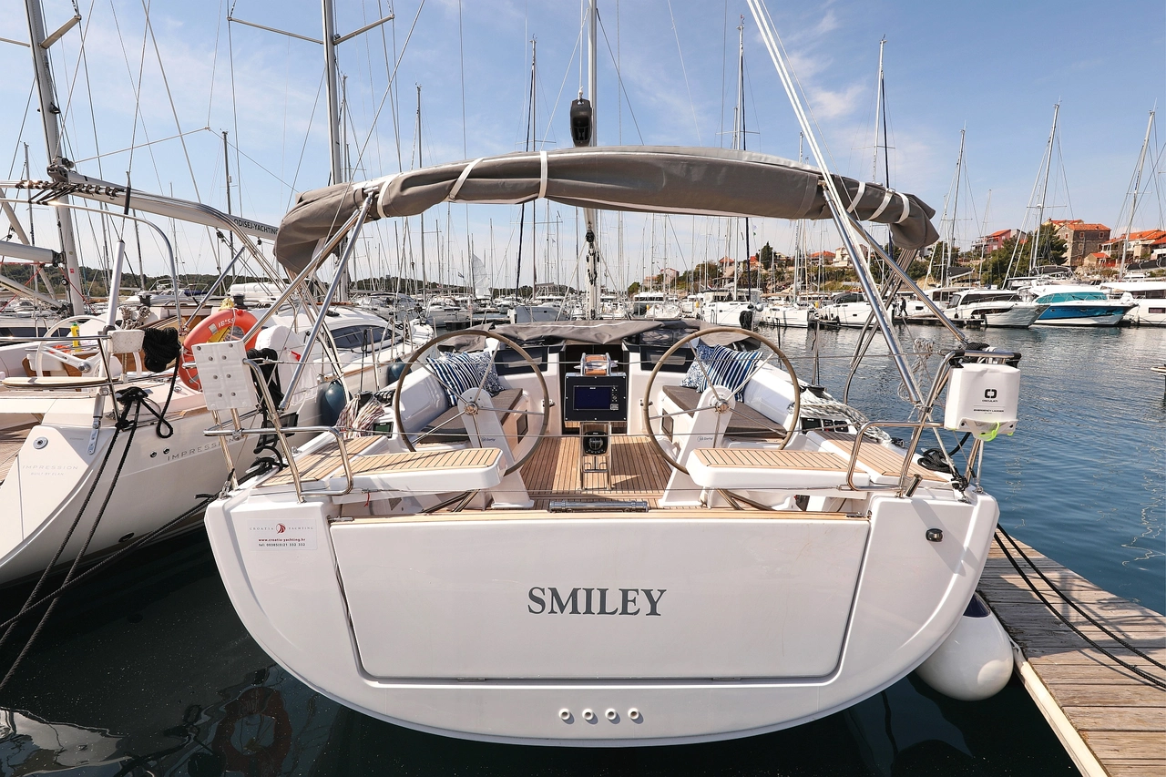 Hanse 388-Segelyacht Smiley in Kroatien