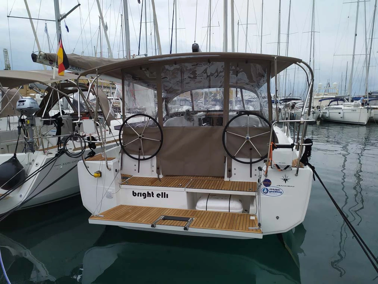 Sun Odyssey 380-Segelyacht Bright Elli in Kroatien