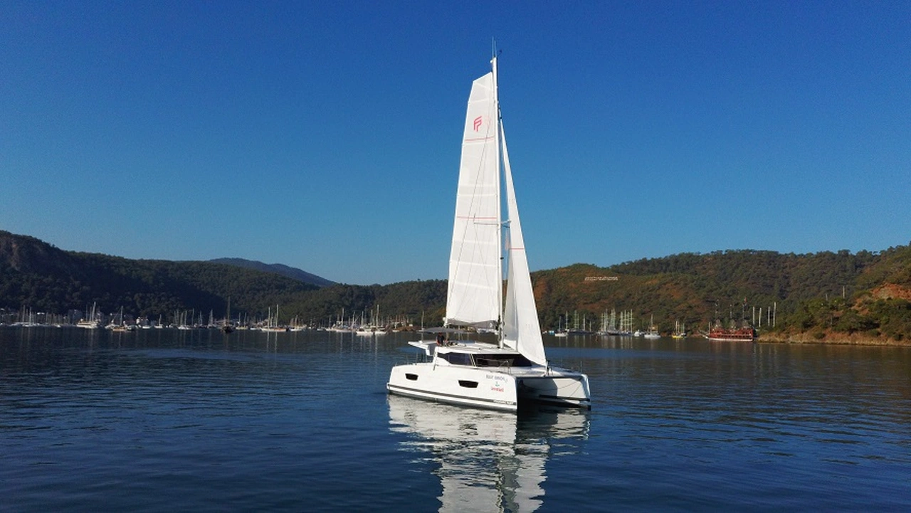 Fountaine Pajot Isla 40 - 4 + 1 cab.-Katamaran Blue Orion in Türkei