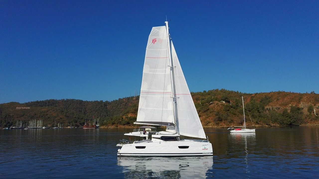 Fountaine Pajot Elba 45 - 4 cab.-Katamaran Lalom in Türkei