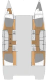 Fountaine Pajot Elba 45 - 4 cab.-Katamaran Lalom in Türkei