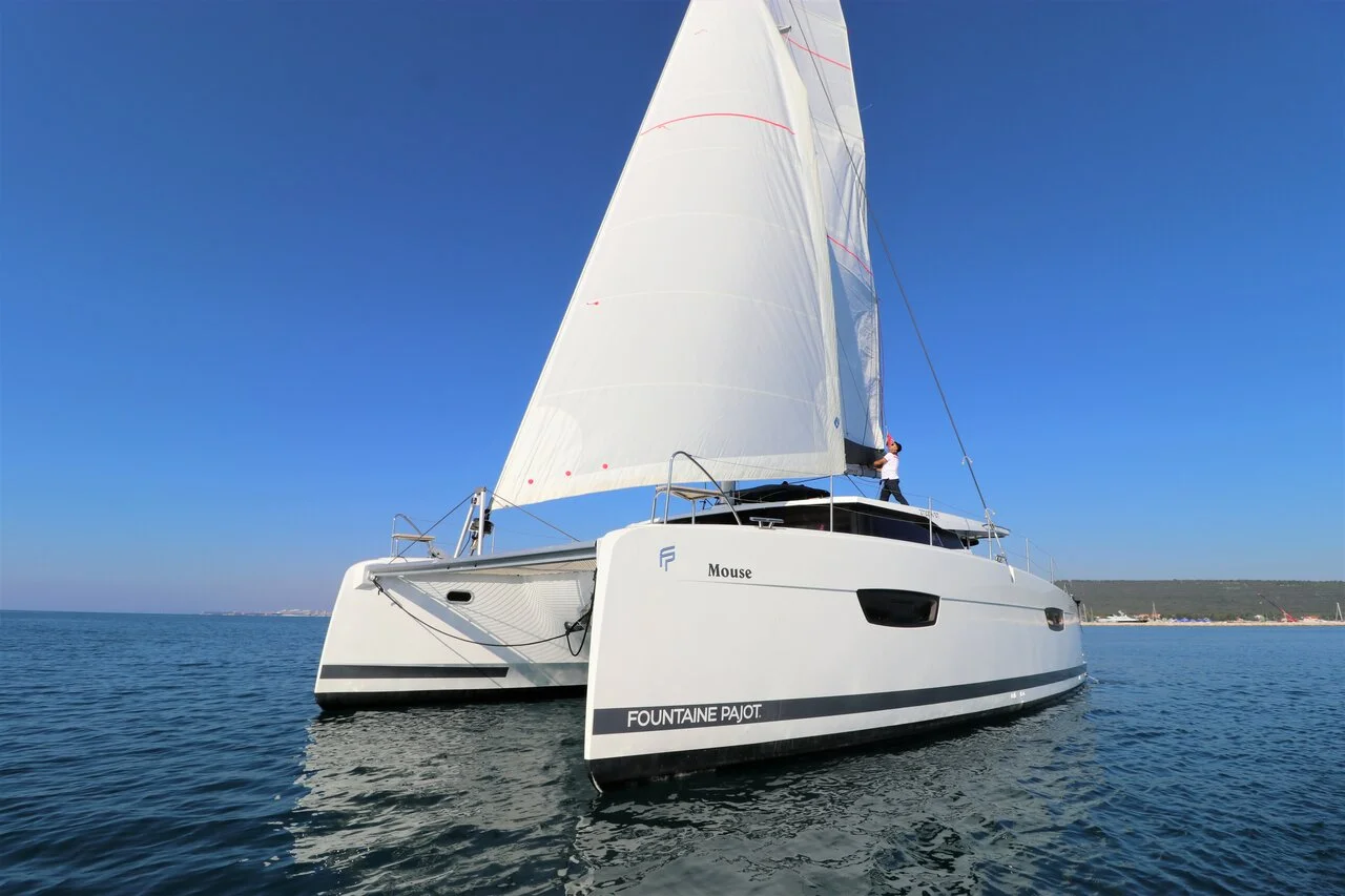 Fountaine Pajot Astrea 42 - 4 + 2 cab.-Katamaran Mouse in Kroatien