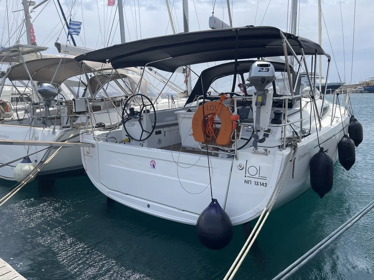 Oceanis 40.1-Segelyacht LOL in Griechenland 