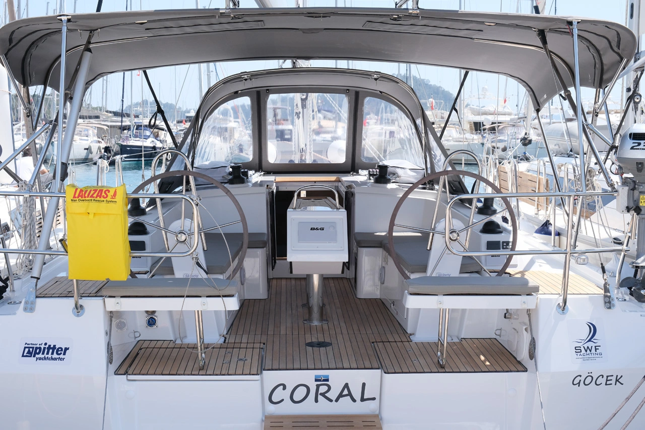 Bavaria C38-Segelyacht Coral in Türkei