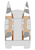 Fountaine Pajot Isla 40 - 4 + 1 cab.-Katamaran Ares X in Türkei