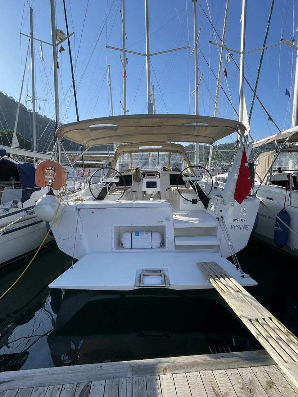 Dufour 430 GL-Segelyacht Sweet in Türkei