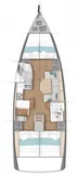 Segelyacht Sun Odyssey 440 Thivi 2