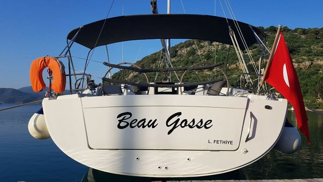 Hanse 415-Segelyacht Beau Gosse in Türkei