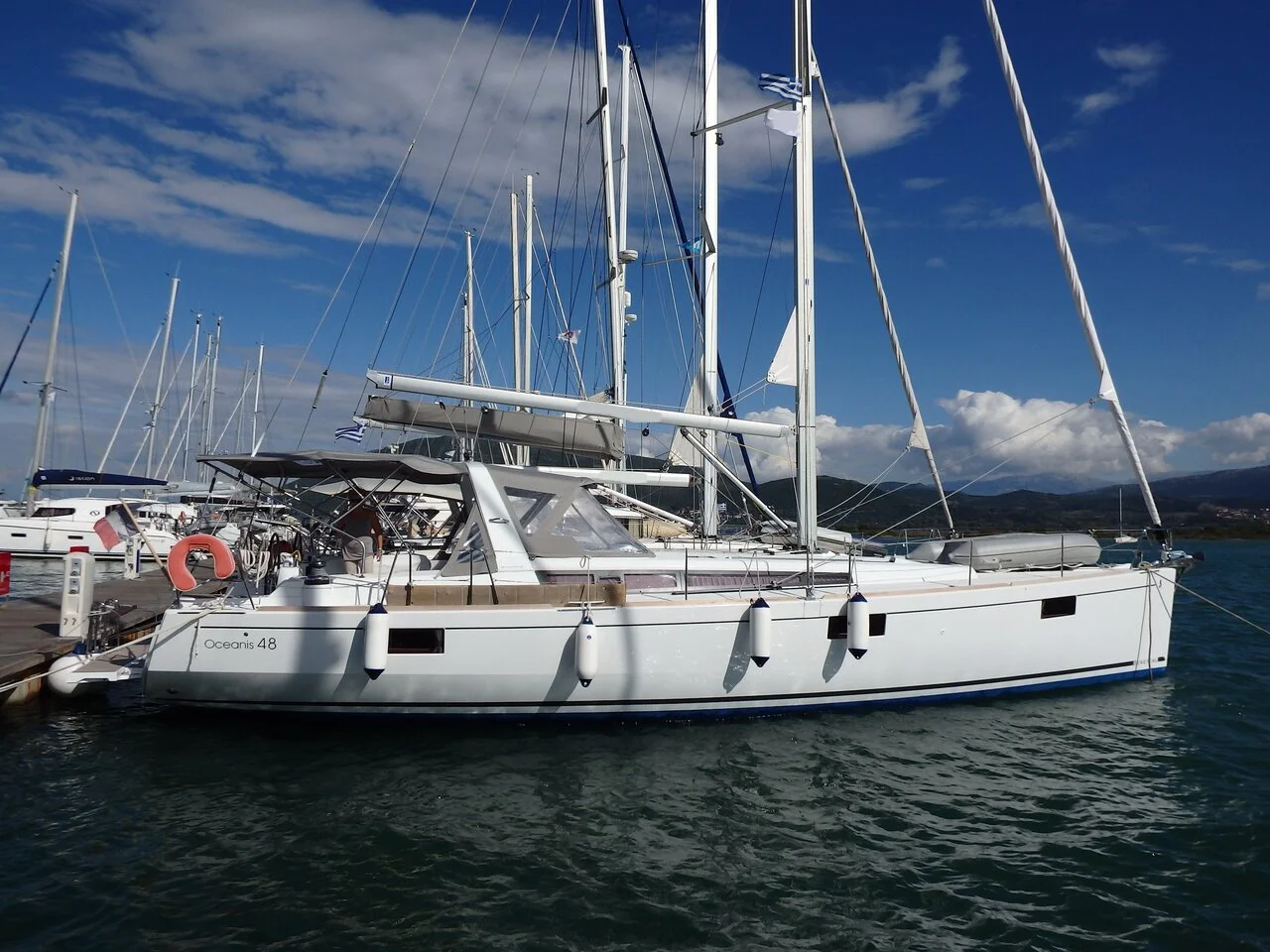 Oceanis 48 - 5 cab.-Segelyacht Joy in Griechenland 