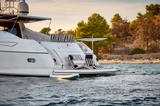 Sunseeker Predator 72-Motoryacht Ghost in Kroatien