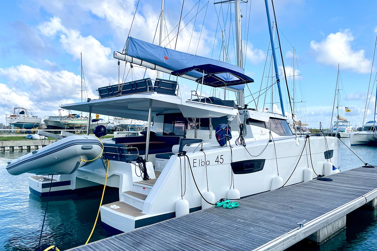 Fountaine Pajot Elba 45 - 4 + 1 cab.-Katamaran Spindrift in Britische Jungferninseln (BVI)